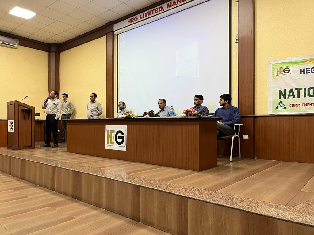 Seminar on ESIC Benefit at HEG Ltd. Bhopal.